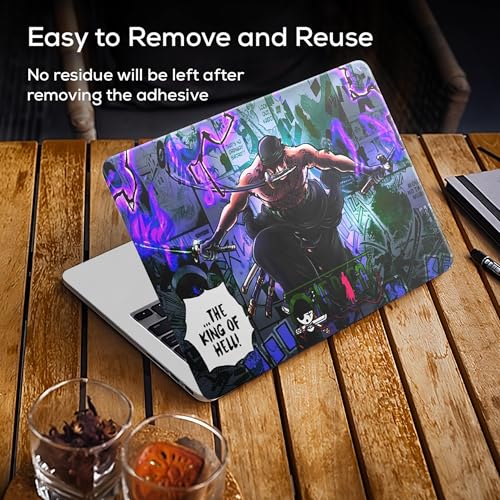 Image of Laptop Skin /Sticker /Cover Bubble-Free| Laminated| Removable| HD Quality Sticker for Laptops Upto 15.6 Inches Compatible with Hp /Dell /Acer /Lenovo /Asus etc.(Anime-211)