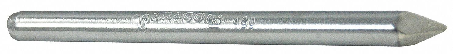 Soldering Tip, Diamond, 0.25 In