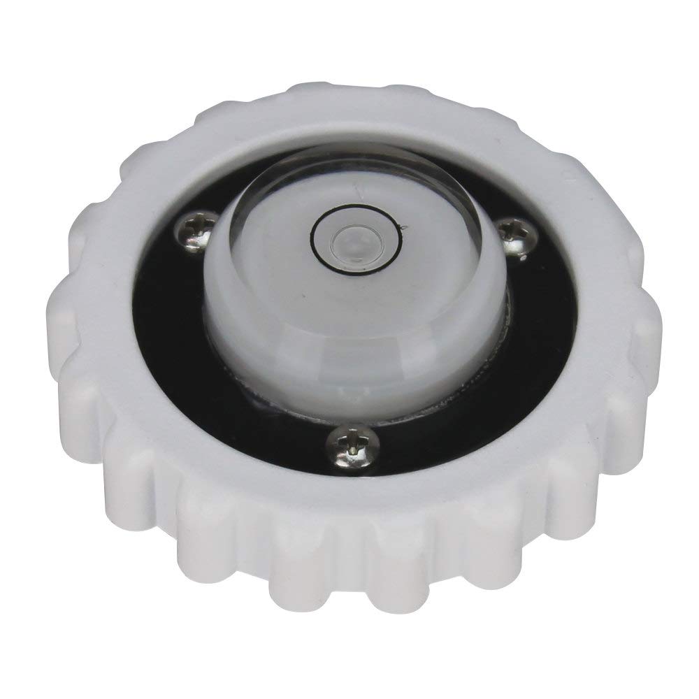 Quick ProductsJQ-RLW Replacement Bubble Level Cap for Electric Tongue Jack - White