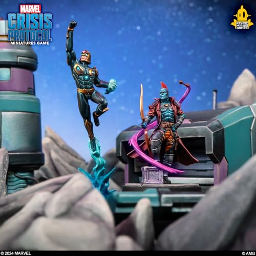 Marvel Crisis Protocol Nova & Yondu Pack Personajes miniatura 5