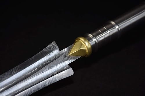 Miniatura 4 de Lanza, hecho a mano, acero de alto carbono, lanzamiento listo para la batalla