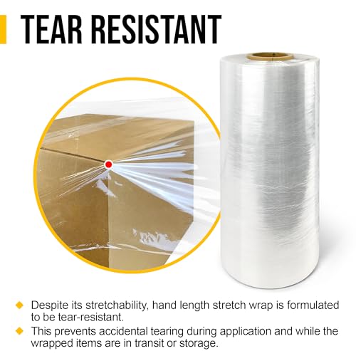 8 Net Inc. SW80-20 8Net 20 Inch X 5000', Heavy Duty Machine Length Stretch Wrap thumb #4