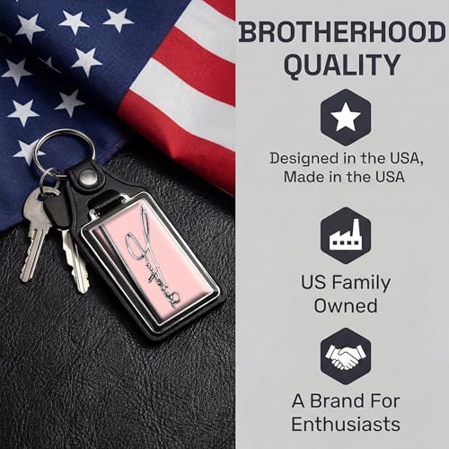 Image of Brotherhood Car Key Chain for Imperial - Classic Models Keychain for Men | and Women Gift Key Ring