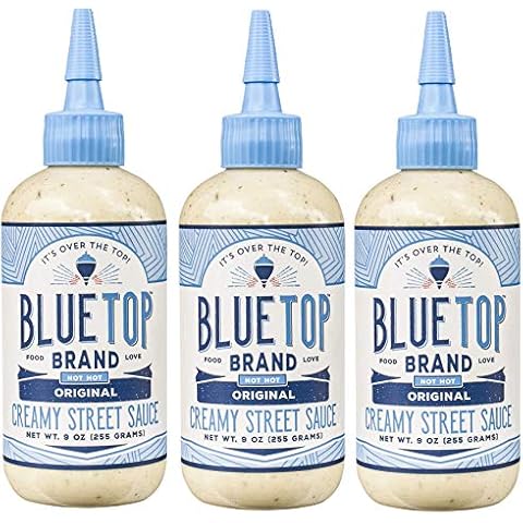 Blue Top Brand Original Creamy Street Sauce, 9 OZ (Pack - 3) Cover