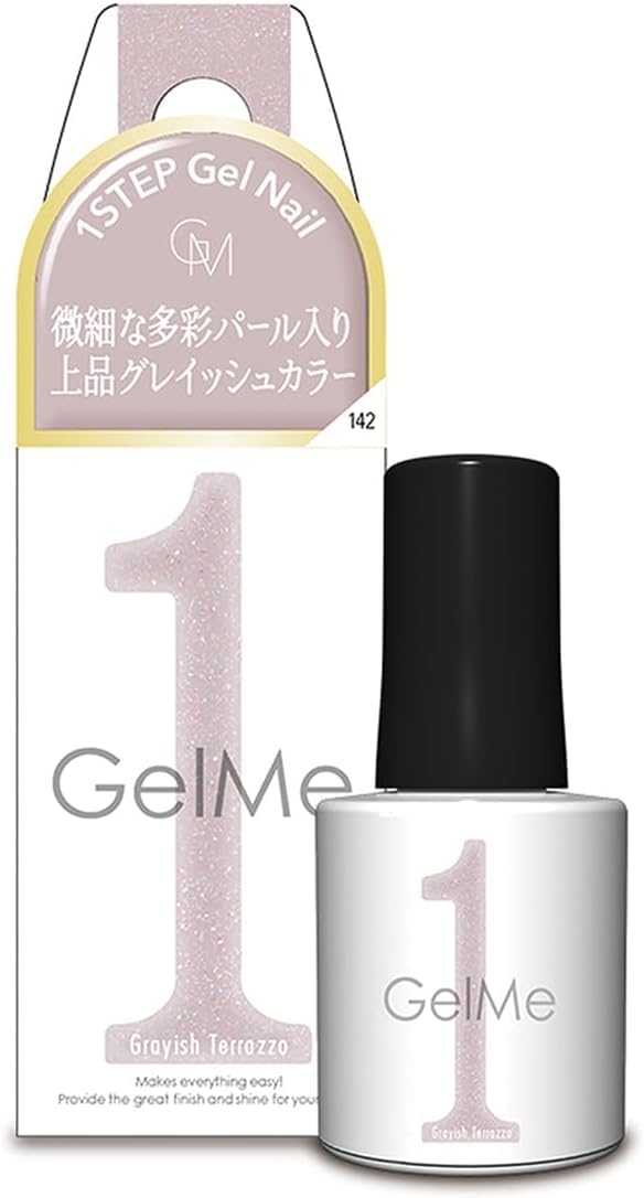 Amazon | ジェルミーワン 142グレイッシュテラゾ Gel me 1 セルフ