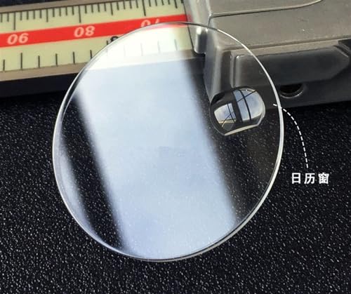 Verre minéral de montre de haute précision 1,2 mm pour boîtier de 29 à 32 mm