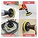 hskul 5pcs Cleaning Cloth Scrub Pad Industrial Scouring Pads Polishing Pad 4Inch Auto Car Buffing Pad Set