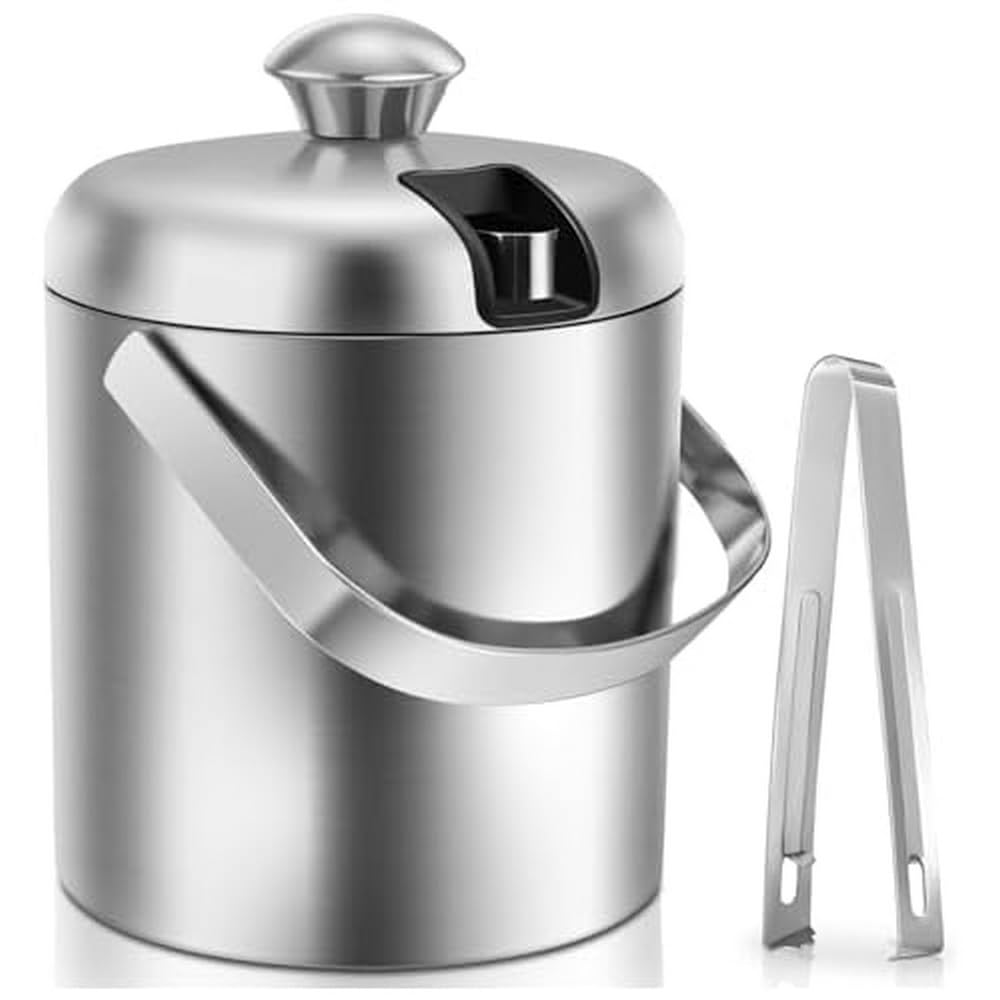 Seau à glaçons double paroi isotherme Sailnovo avec pince intégrée