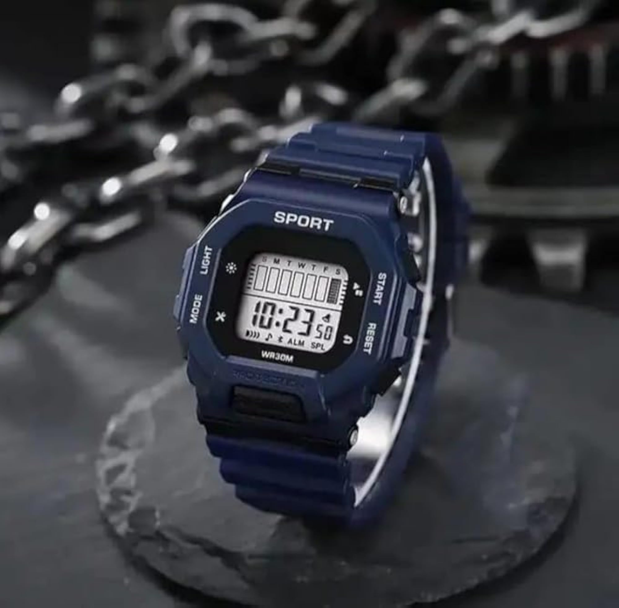 Peter India Boys Sport Watch Digital Silicone Quartz