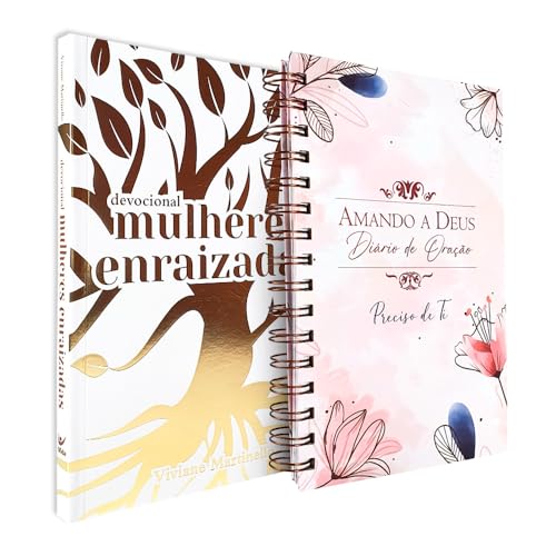 Kit Devocional Mulheres Enraizadas + Diário de Oração Amando a De...