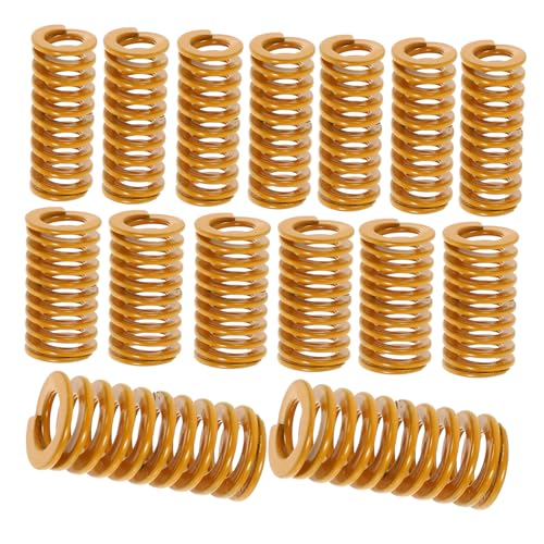 SKISUNO Light Load Compression Springs High Hardness for 18pcs Carbon Steel Keep Print Bed Level 3d Printer Bed Mould Ma