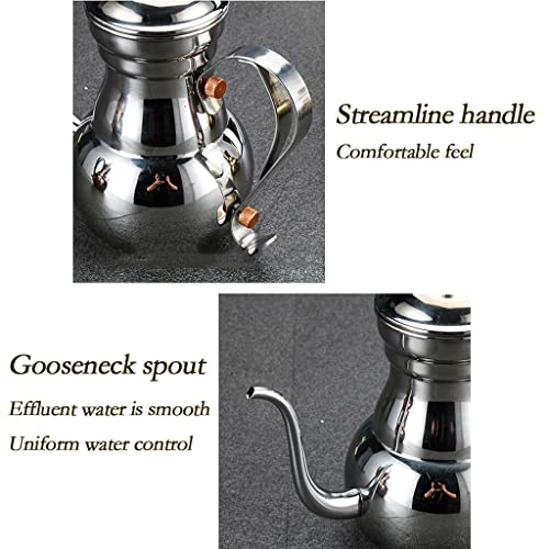 Bottiglia dispenser per olio d'oliva, contenitore in acciaio inox per olio e aceto, per cucina e insalata, grande soluzione di conservazione