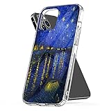 Phone Case Vincent Shockproof Van Funny Gogh Aesthetic Starry Cover Night Over The Rhone Compatible...