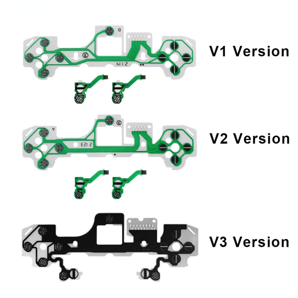 10PCS Replacement Flexible Cable for PS5 V1.0 V2.0 V3.0 Controller Conductive Film Ribbon Flex Cable (V3)