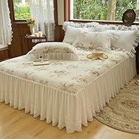Amazon｜[XCZYL] ベッドスカート ベッドカバー 綿100％ 厚手