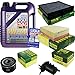 Produktbild QR-PARTS 69390558 Filter Set Inspektionspaket 5 Liter Motoröl Leichtlauf High Tech 5W-40 MANN-FILTER Innenraumfilter Kraftstofffilter Luftfilter Ölfilter