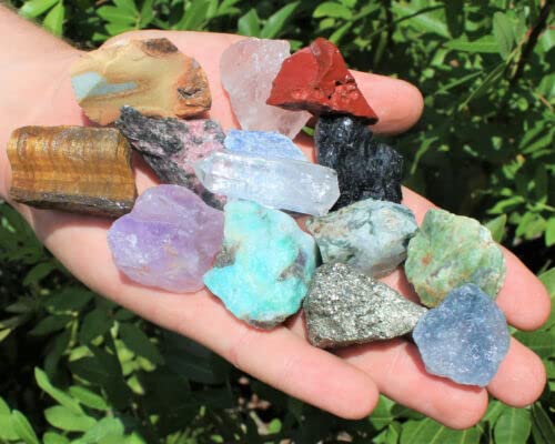 Gemme di Artigiani Misti sfusi da 1000 carati Cristallo Naturale Grezzo Grezzo Decorazione della Stanza
