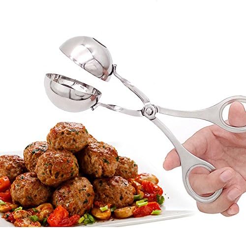 Meat Balls Maker Stainless Steel Tongs Meat Baller Cookie Dough Meatball Scoop Hot Sale
