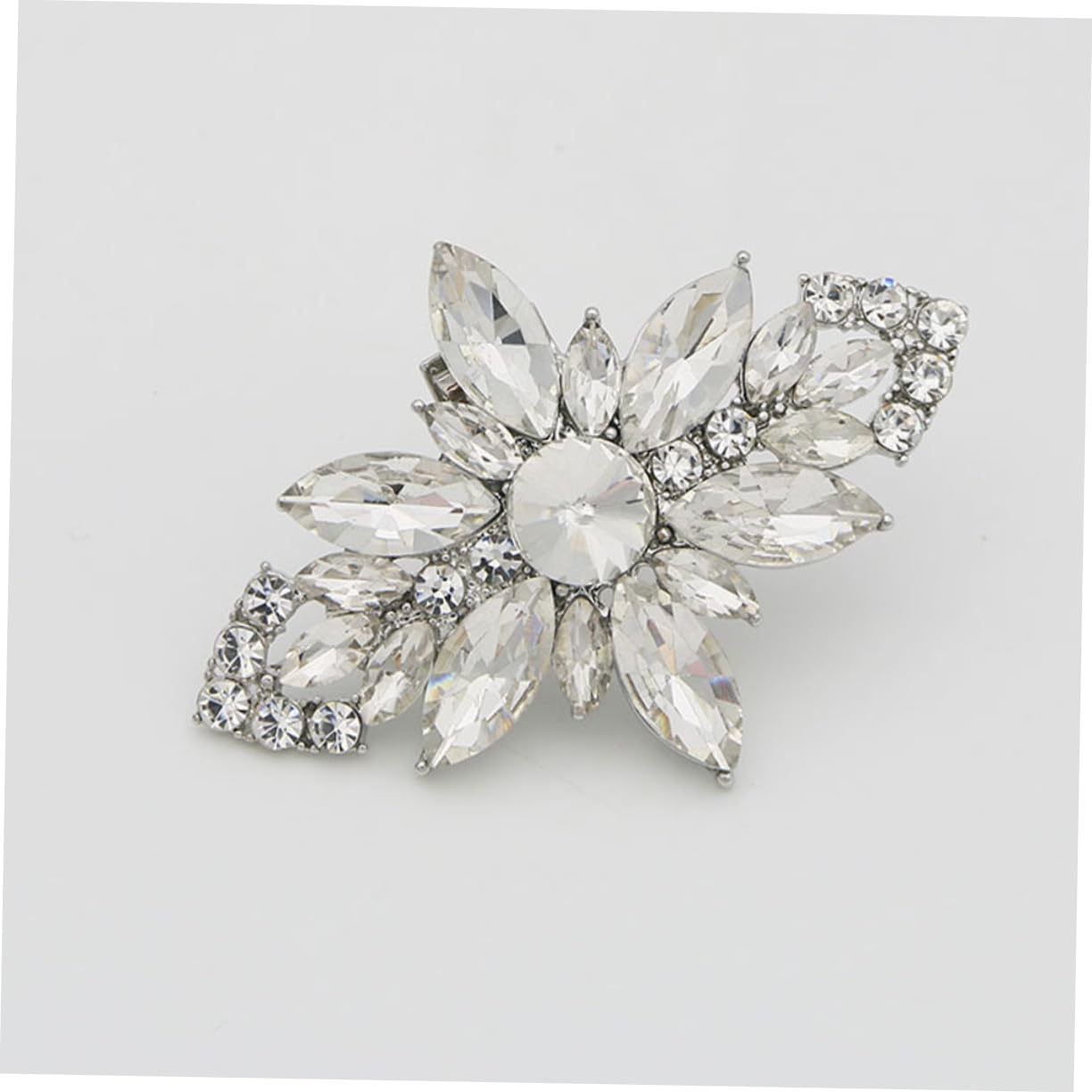 SOIMISS 6pezzi Fiore Di Cristallo Per Scarpe Fibbia Decorativa Con Strass Per Matrimonio e Cerimonie Clip Elegante Per Scarpe Sposa e Accessori Ballerine