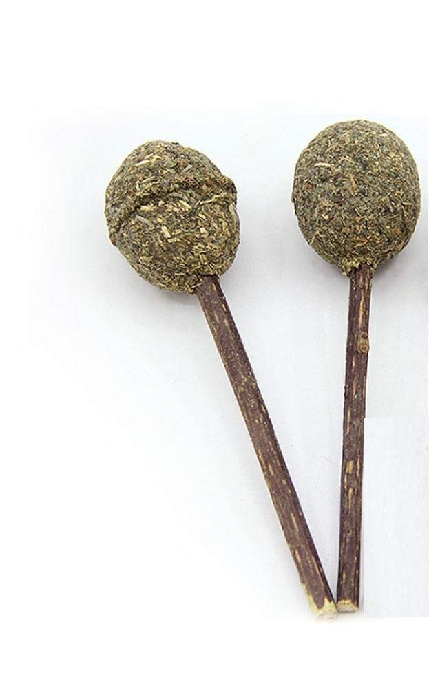 PETS EMPIRE Catnip Lollipop, Wooden Teeth Cleaning Snack Stick, Cat Mint Lollipop Funny Catnip Play Toys for Pet Kitten (2Pcs) (B07MPQ8BN3) Amazon Price History, Amazon Price Tracker