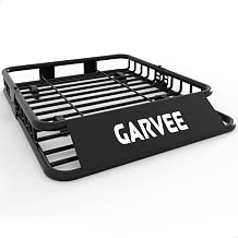 46 in x 36 in x 4.5 in Universal Roof Rack Basket, 200 LBS Capacity Luggage Rack, Heavy Duty Rooftop Basket for Camping, Cargo, SUVs, Trucks