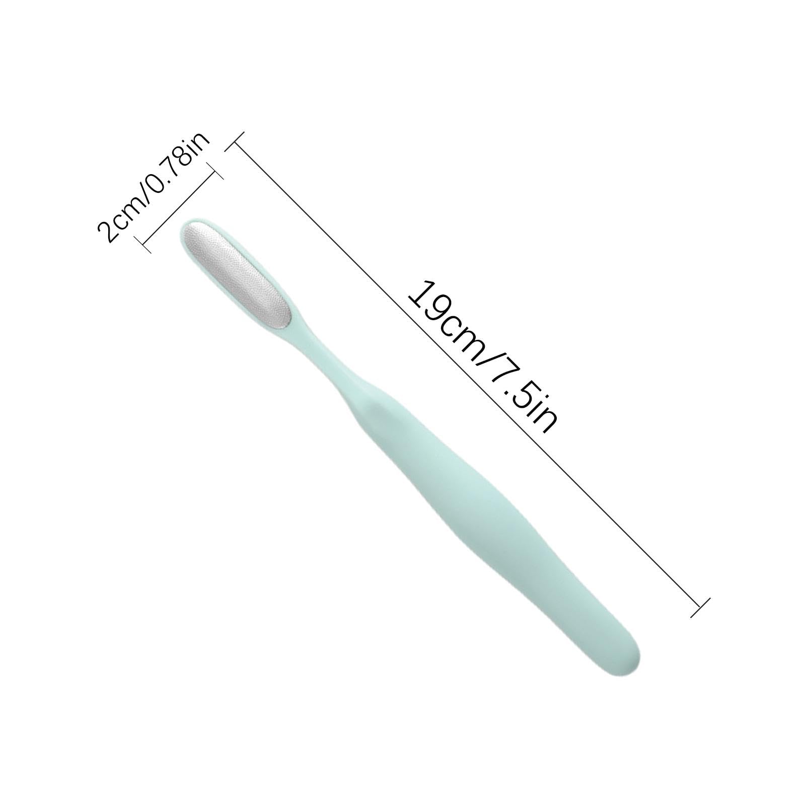 Cepillo de limpieza de espacios entre los dedos de los pies, para eliminar los callos de las limas de los pies,Herramienta reutilizable para eliminar la piel agrietada de acero inoxidable - Li
