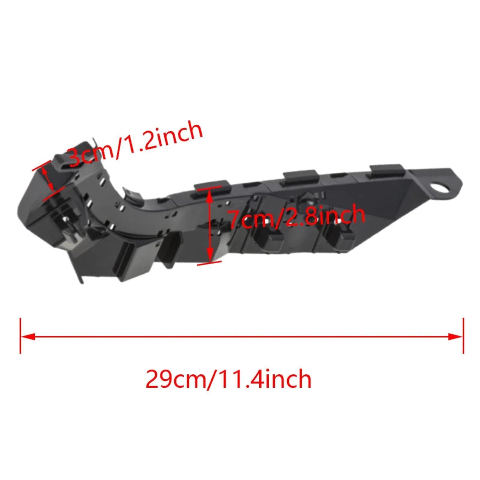 Wspornik Zderzaka dla Subaru Legacy Outback 2010-2014, Lewy Prawy Przedni Zderzak Samochodowy Uchwyt Podtrzymujący 57707AJ53A/57707AJ52A