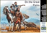 Masterbox Plastic Model KIT Indian Wars Series . ON The Great Plains 1/35 Master Box 35189