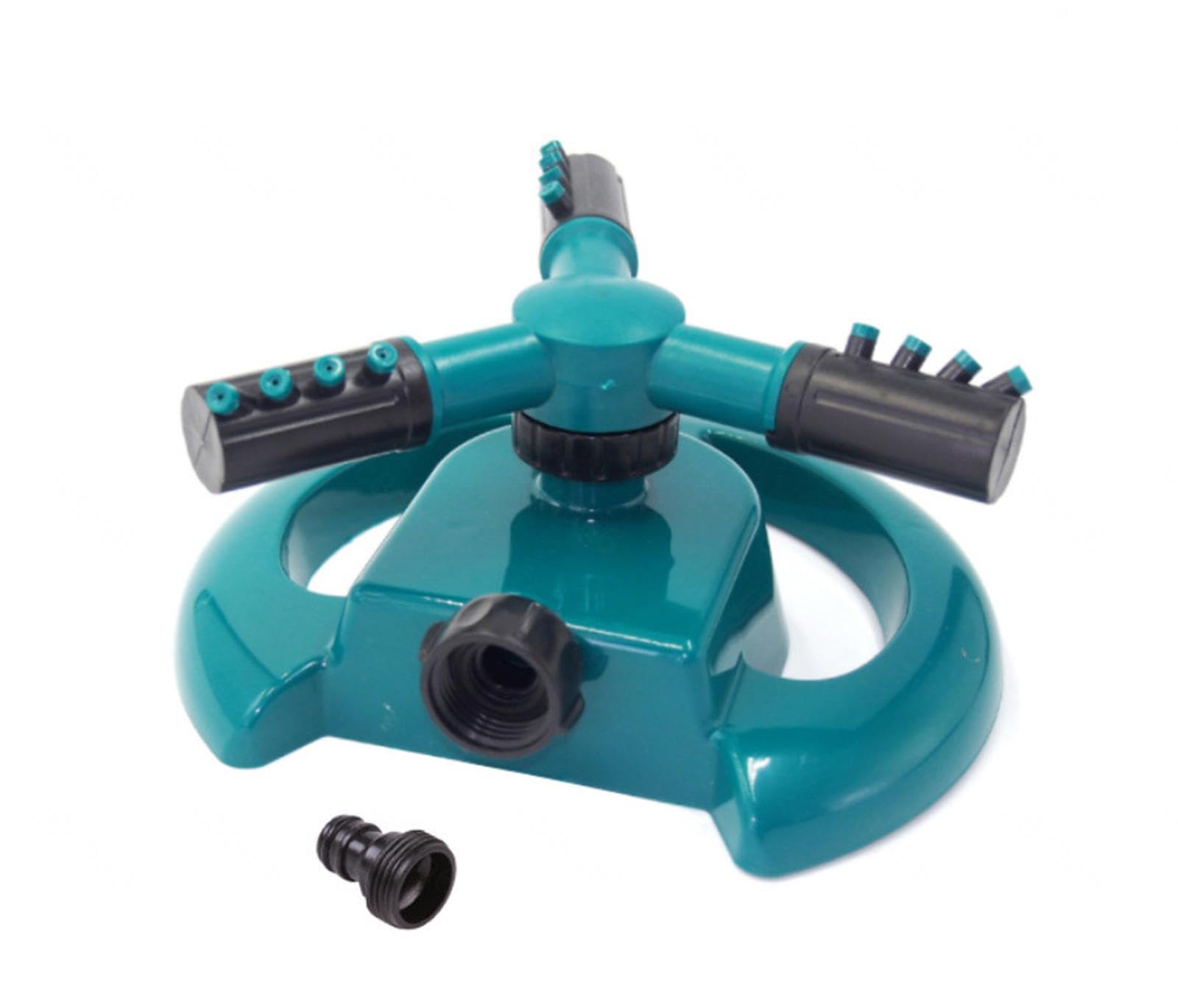 VIDECOR Irrigatori per Cantiere | Irrigatori d'Acqua per Prato | Irrigatore da Giardinaggio per Cortile | Tubo Oscillante Sistema di Irrigazione a Irrigazione Rotante a 360 Gradi 2 Pezzi