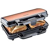 Bestron XL Sandwichmaker, Antihaftbeschichtete Platten