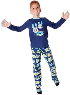 Pijama Manga Longa Menino Teen Algodão Família Coelho - Puket
