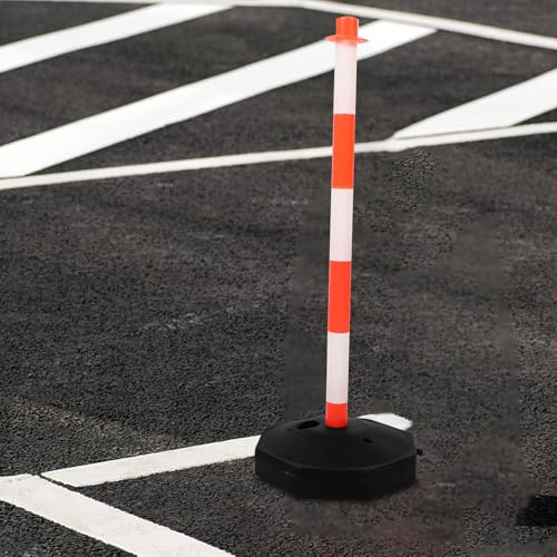 Cône de signalisation renforcé pour sécuriser un parking extérieur - 7