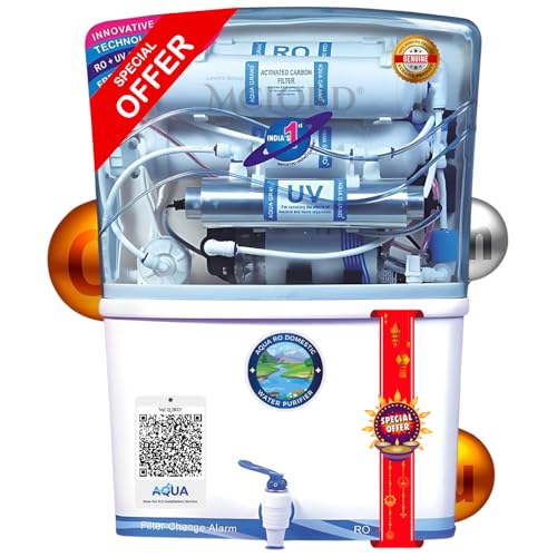 All India Group→ Aqua RO Domestic Water Purifier (RO+ UV+ UF+ COPPER MinLX+ HIGH TDS MEMBRANE+ TDS CONTROL) Automatic | Best For Home/Office Purpose |
