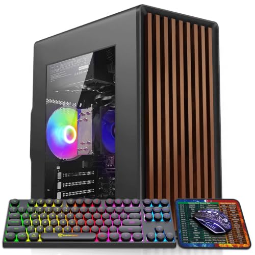 Image of Gaming PC Desktop Computer, Core I5 up to 3.6GHz, Radeon R7 350 4G