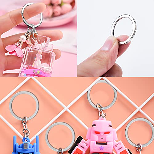 Ruesious Portachiavi rotondi (confezione da 60)