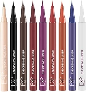 アイライナーが落ちにくく描きやすくぼかしにくい初心者簡単速乾防水お湯でオフ改善目の印象カラーアイメイク9色(03#桜紅です)