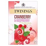 Twinings Cranberry & Raspberry Tea - 20s - Pack of 4 (20s x 4)