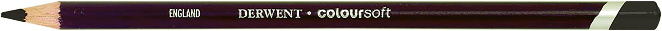 Derwent COLOURSOFT PENCIL BRWN BLACK
