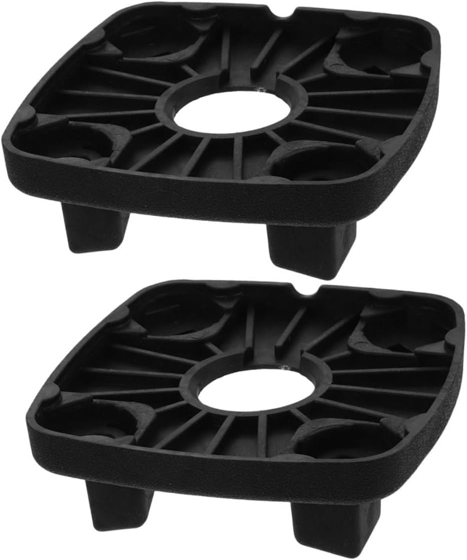 2pcs Non-slip Rubber Mixer Base Pads Shock Absorbing Anti-vibration Stabilizer Mats for Stand Mixers and Blenders Kitchen Appliance Sliding and Soundproof Replacement Accessories