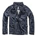 Brandit Men's Britannia Vintage Military M65 Style Short Army Lightweight Jacket Large Indigo