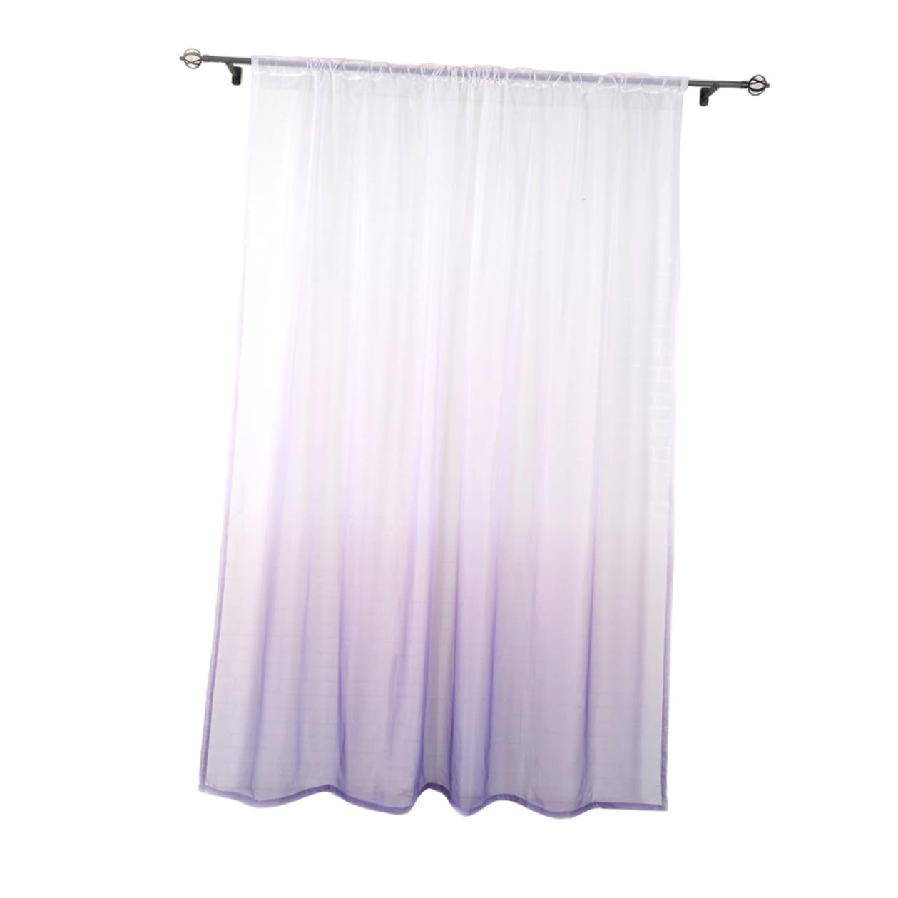 Cortinas visillos moradas translúcidas para proteger tu privacidad sin perder luz natural