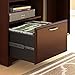 Bush Furniture Cabot Corner Desk with File Drawer in Harvest Cherry