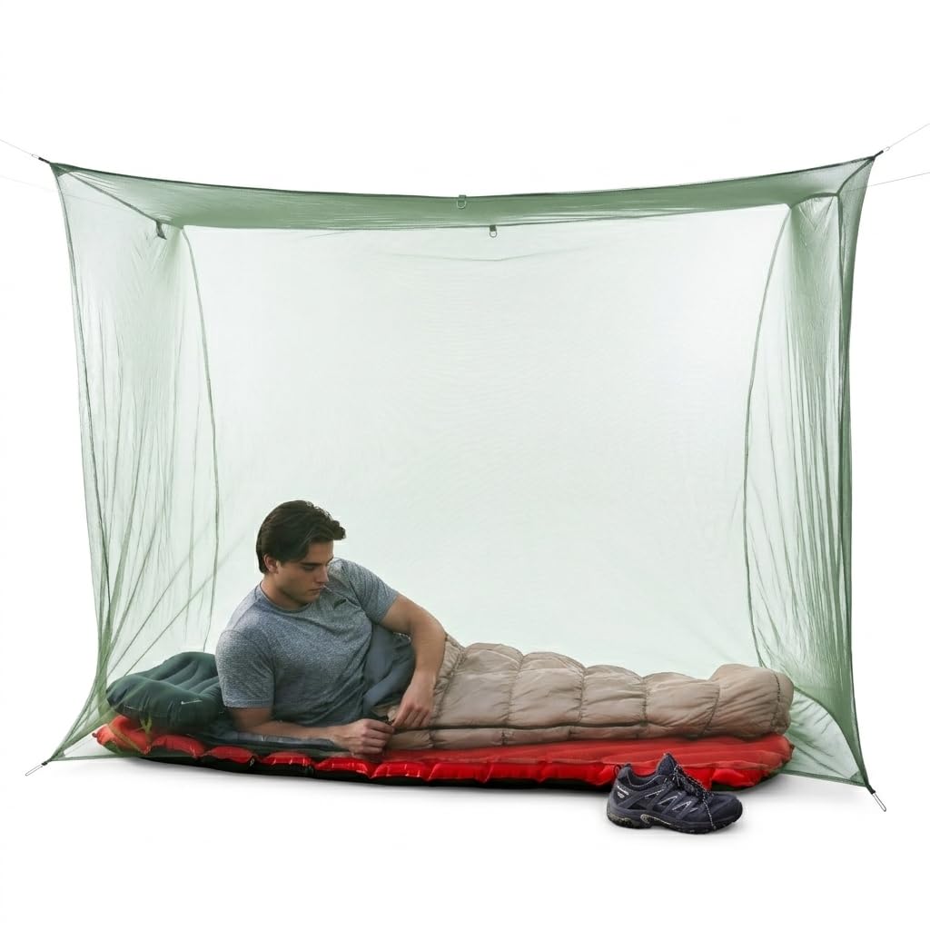 Coghlan's Mosquito Net (DBL) - Green