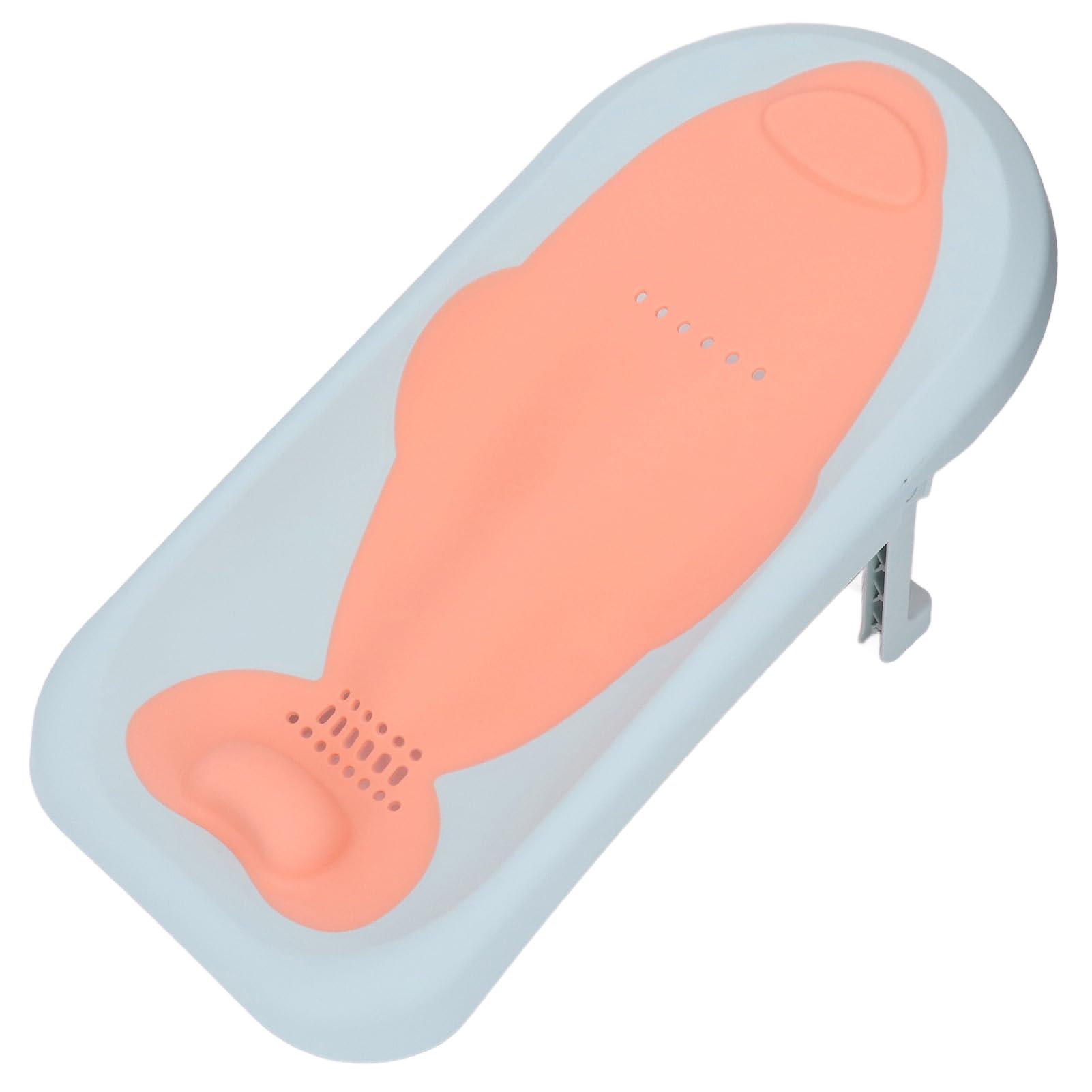 Supporto per Seggiolino per Bagnetto, Supporto per Bagnetto Ergonomico Pieghevole per Lavandino per Neonato (Verde Matcha)
