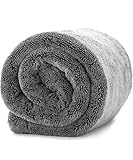 Ivality® Toalla de Microfibra Absorbente de 80 x 50 cm, paño seco para el Cuidado de la Moto y el Coche