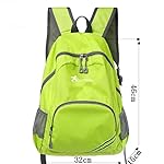 Geboldil Men's and women's waterproof backpack traveling backpack green - Image 3