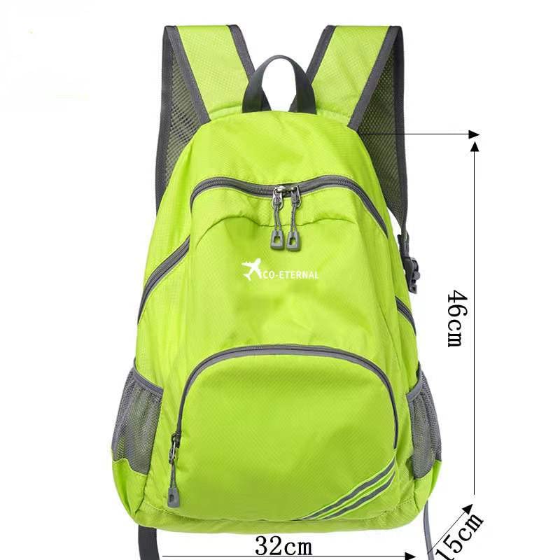 Geboldil Men's and women's waterproof backpack traveling backpack green