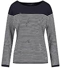Geringelter Pullover Gerry Weber Damen Geringelter Pullover figurumspielend Blau/Grau Ringel 42