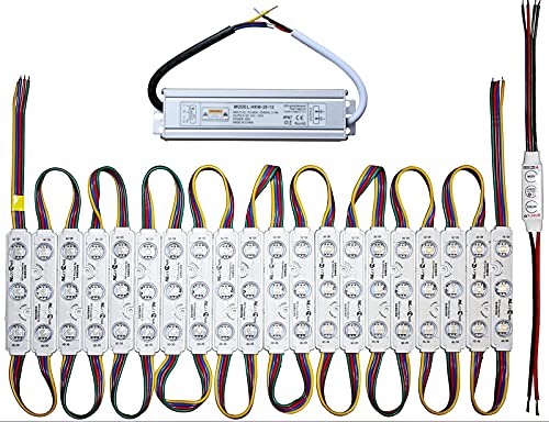 Module LED RVB 3000K 12V : fini les zones sombres avec les puces SMD 5730