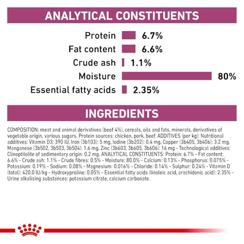 Royal Canin Veterinary Renal Beef | Doppelpack | 2 x 12 x 85 g | Diät-Alleinfuttermittel für ausgewachsene Katzen | Zur Unterstützung bei Nierenproblemen | Im Frischebeutel